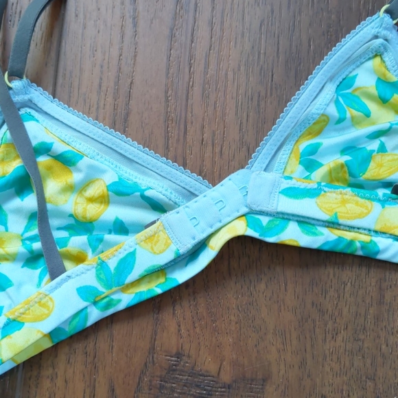 Aerie Lemon 🍋 print bralette - Picture 4 of 5